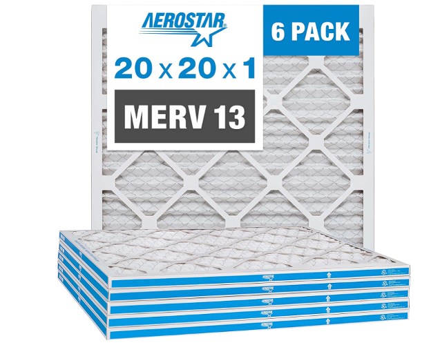 Aerostar MERV 13 Pleated Air Filter